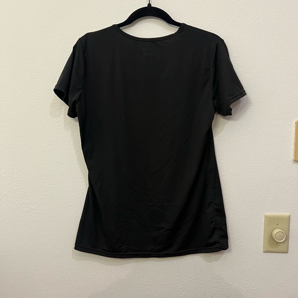 32 Degrees Black Fitted Short Sleeve T-Shirt Size Large - Picture 5 of 6